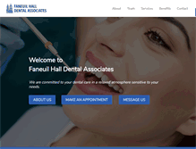 Tablet Screenshot of fhdental.com